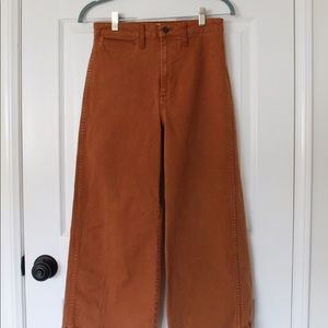 Madewell Wide-leg canvas pants